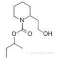 सेक-ब्यूटाइल 2- (2-हाइड्रॉक्सीएथाइल) पाइपरिडीन-1-कार्बोक्सिलेट कैस 119515-38-7